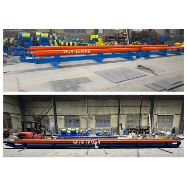 20T Load Welding Rotator Long Axle For 600 - 4000mm Pipe Alignment Welding