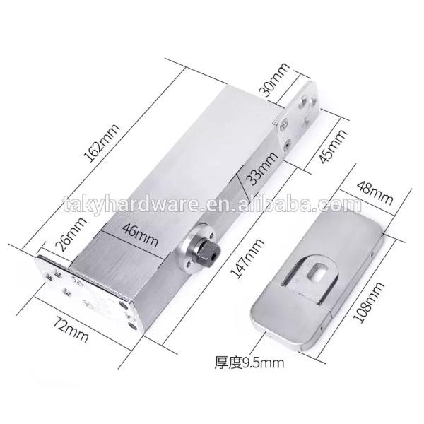 40-45 мм толщины деревянные двери закрывающие самозакрывающиеся скрытые напольные пружины в SSS