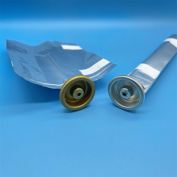 Cosmetics Elegant Silver Bag On Valve + High-Performance Aerosol Valve + Robust Construction