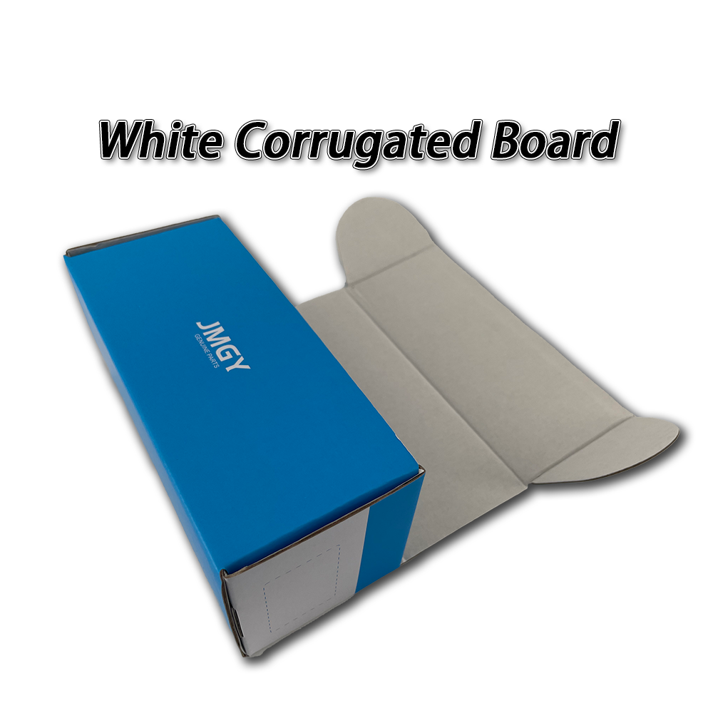 Factory Original Auto Spare Part Packaging Custom Cardboard Folder Box with Embossed and Matt Laminated Finish