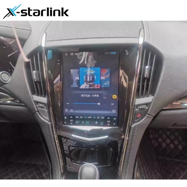 Tesla Style Android 12 Navigation Car Radio 10.4In Для автомобиля Кадиллак ATS CTS SRX Escalade
