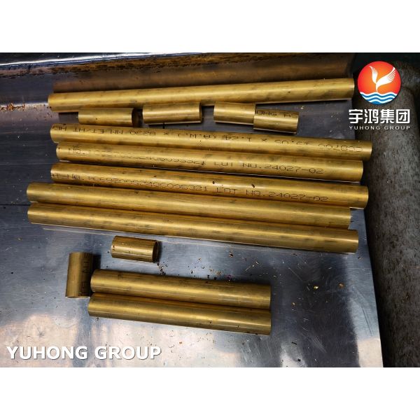 ASTM B111 C68700 Copper-Alloy Seamless Tube For Condenser and Heat Exchanger Tube Bundle