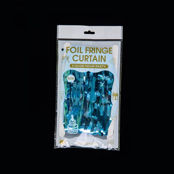 Vibrant Tinsel Fringe Curtain / Colorful Fringe Backdrop Decoration Set For Birthday Parties And Events
