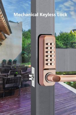 Combination Keyless Door Lock Multi Color Resettable