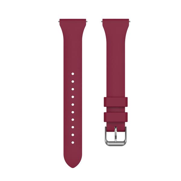 SS Needle Buckle 20mm Multi Color Silicone Watch Strap For Quick Release And Earbuds