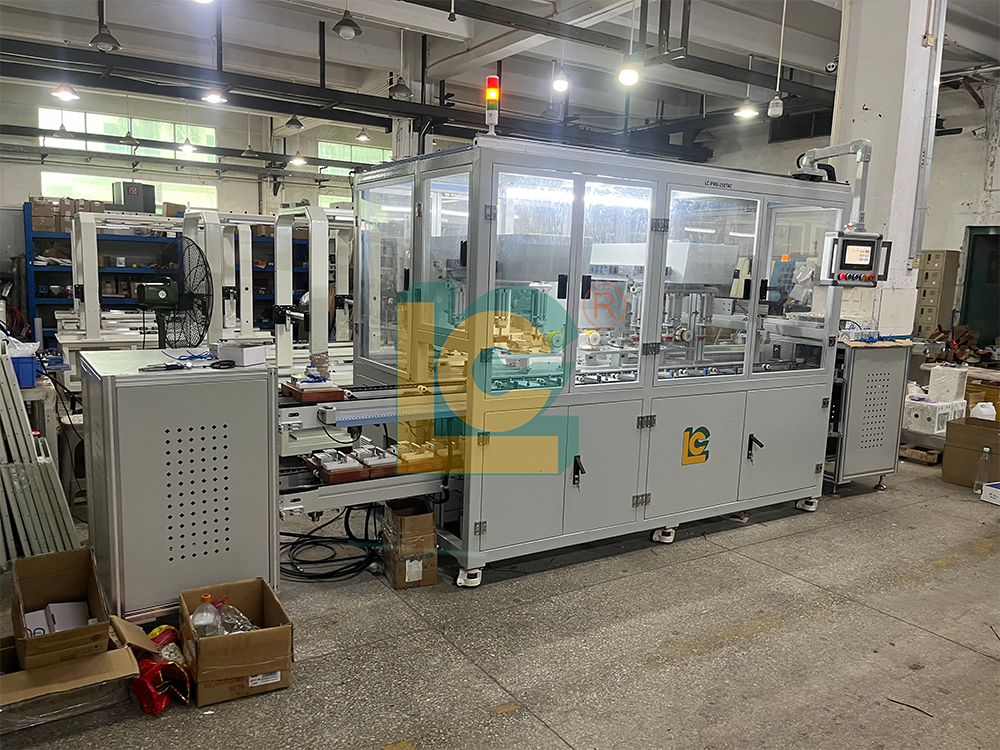 LC-PM6-150TAC 6-Color Closed Ink Cup Pad Printing Machine with Automatic Conveyor  High-Speed Industrial Printing Equipment