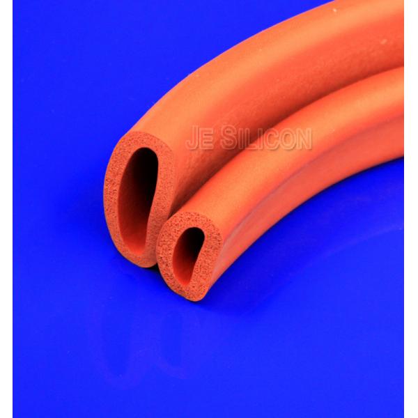 FDA 0.8mm-60mm Silicone Extruded Sponge Foam Tube