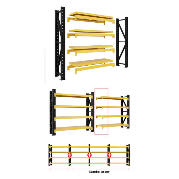 Хранилищные стойки из холоднокатаной стали