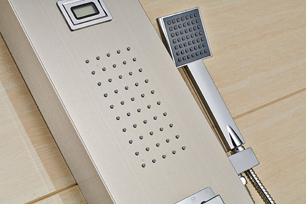Contemporary ROVATE Massage Shower Panel , Fixed Shower Panel Easy To Install