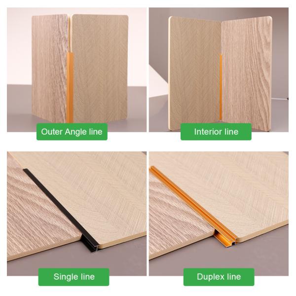 Современная роскошная панель стены 5mm облицовки древесины внутреннего художественного оформления 8mm