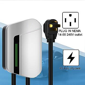 Fast Wallbox EV Car Charger Station Waterproof 11kW Overload Protection