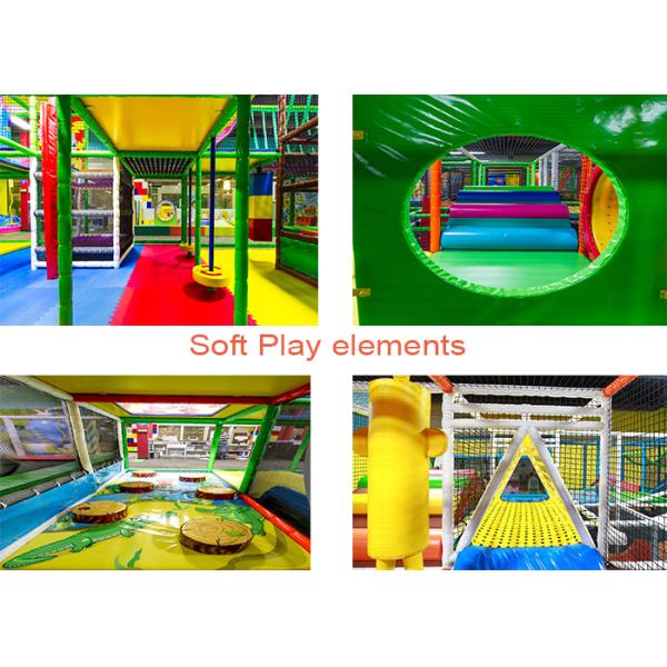 Commercial Soft Play Indoor Equipment Playground Ball Pool With Obstacle Course