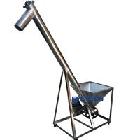 Fibras de plástico pesadas transportador de parafusos transportador de alimentação para pellets