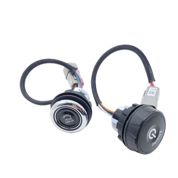 JUYULONG One-Button Start Switch Used for Sany Excavator 55 75 215 245 365 485-10 Construction Machinery Parts