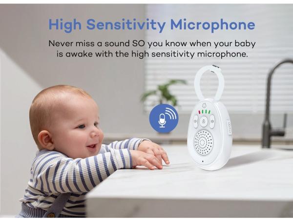 Portable Digital Audio Baby Monitor Two Way Talk VOX Mode Wireless Baby Phone