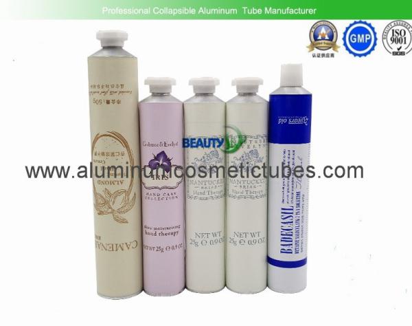 Flexible Airless Aluminum Squeeze Tubes Body Skin Care Hand Cream Cosmetic Packaging