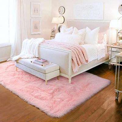 Multicolor Fluffy Shag Rug For Living Room Kids Room