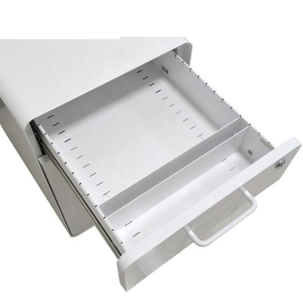 Lockable Steel Mobile Pedestal Cabinet Assembly Structure A4 Files