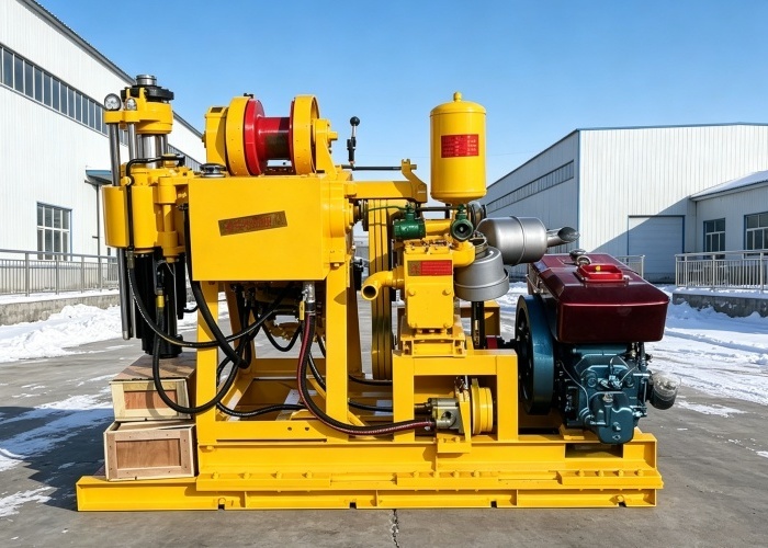 Soil Testing Small 75mm Geological Drilling Rig 100m Engineering Equipment