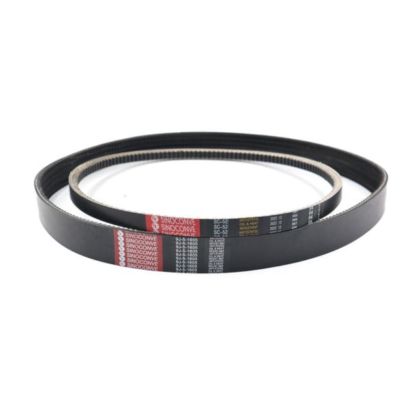 Industrial-grade B136 Wrapped Rubber V Belt for Machine Temperature range -55C to 70C