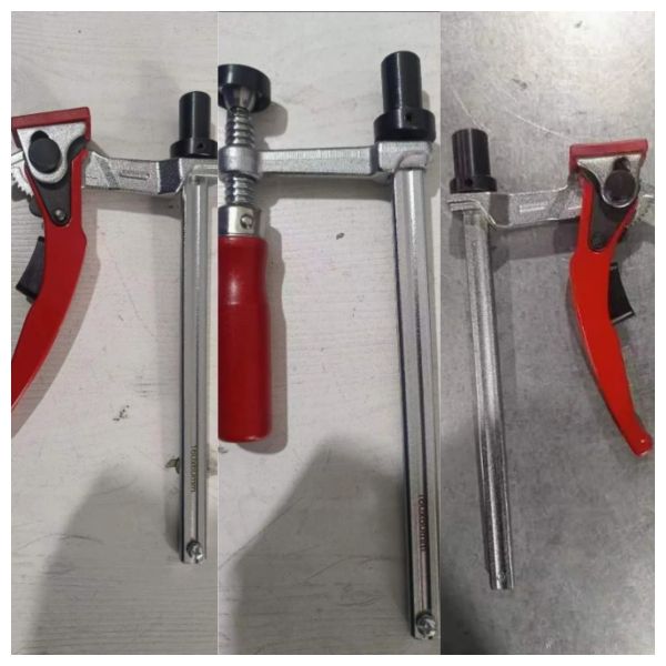 50mm - 500mm  Ratchet Fixture Clamp Types For Metal Fabrication