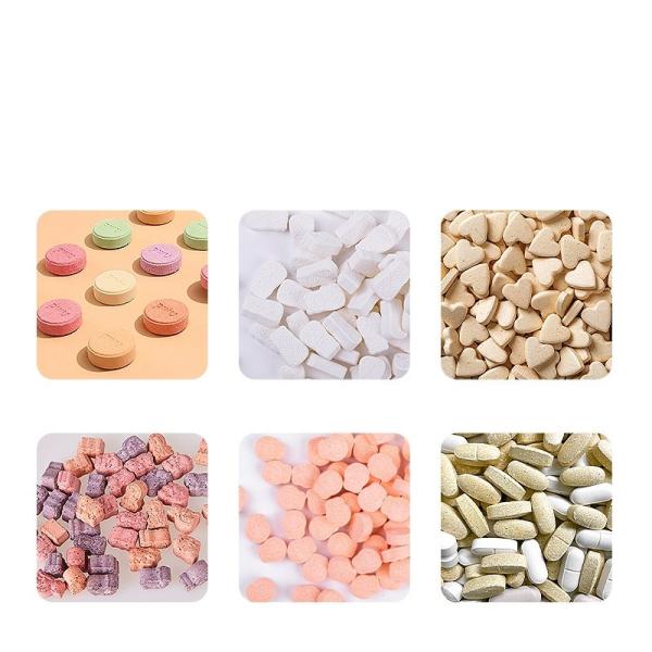 Gmp Máquina de compressão de comprimidos rotativos duplos 130000pc/h Alta velocidade