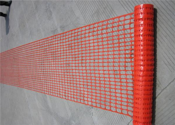 Anti Corrosion Plastic Barrier Fencing , UV Stabilized Snow Control Fence