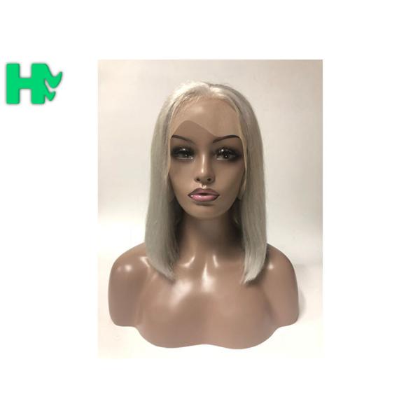 Remy Human Hair Bob Wig Short Bob Straight With 12 Inch Length 200g