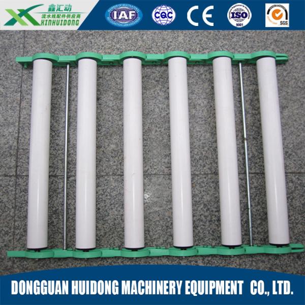 Industrial Adjustable Roller Conveyor Custom Size With High Toughness