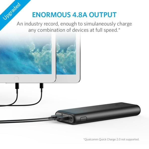 2 USB 20100mah Anker Power Bank Brand battery Charger Power Bank Anker