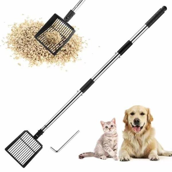 Broom and Dustpan Set for Home Long Handle Broom With Dustpan Combo Set