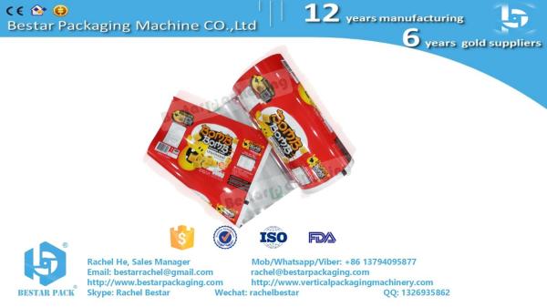 Hot laminated honey sachet packaging roll film