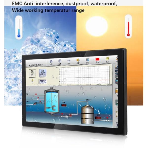 Открытый кадр встроенный 15,6 дюйма 1920x1080 емкостный сенсорный экран Android планшетный киоск поддерживающий Ubuntu Debian Linux OS