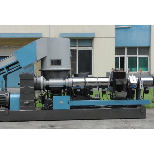 Plástico da peletização do filme de BOPP que recicla o equipamento com o cambiador dobro da tela