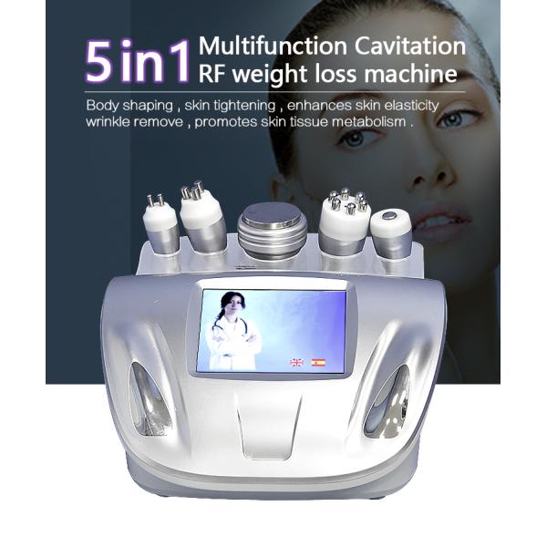 Sistema de cavitación al vacío Ultra cavitación RF cuerpo adelgazante máquina de belleza uso doméstico equipo de pérdida de peso