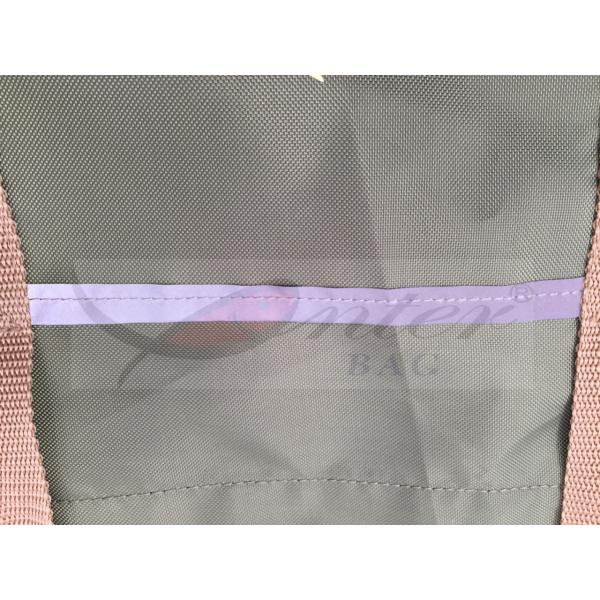 Large Capacity Green Reusable Folding Shopping Bags Non Toxic 42*28*24 CM 