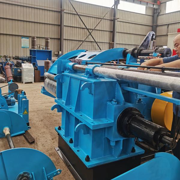 PLC 35t Industrial Grade Metal Coil Slitter Machine / Sheet Coil Cutting Machine