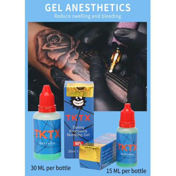 Tktx Analgesic Topical Anesthetic Semi Permanent Makeup Numbing Gel For Body And Brows