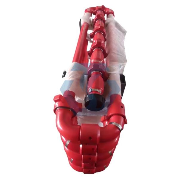API 6A Cementing Tubing Straight Pipe Swivel Pup Joint Acid Fracturing Hose Loop For Oilfield