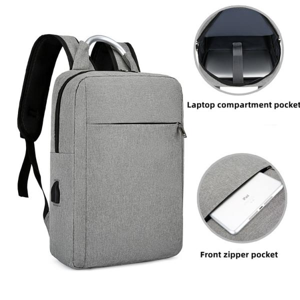1.2 Inch Office Backpack Sets 3 In 1 Mens Fashion Backpacks Set With Usb Port