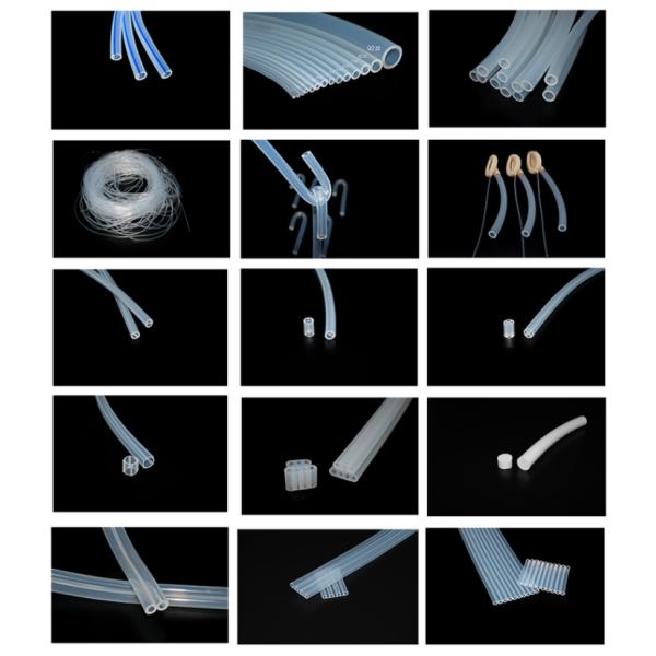 CE ISO Medical Silicone Tube Translucent 100 Silicone Et Tube