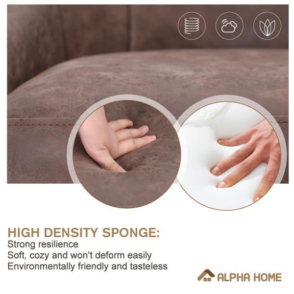 Alinunu Swivel Adjustable Airlift Counter Height Bar Stool with Padded Back and Base