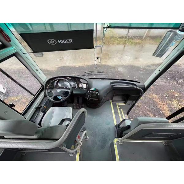 47 Seats Electric Used Higer Bus KLQ6109ev Used Coach Bus New Fuel No Accident