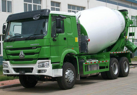 10m³ Diesel 10 Wheelers Concrete Mixer Truck 6x4 With 371HP 25000KG