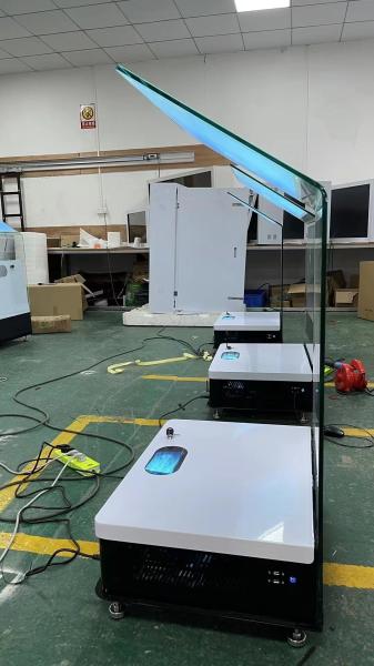 30inch 3300 Lumen Touch Projector Kiosk Holo Rear Projection Film
