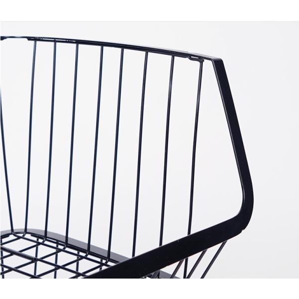5 Tier 105cm Height Steel Kitchen Basket Rack For Vegetable Storage