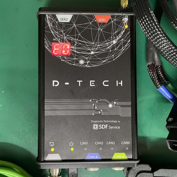 For Deutz-Fahr SerDia 4.0 software Diagnostic Tool SDF D-Tech 1.0 for deutz Fahr 4 x CAN K/L-Line Truck Programming