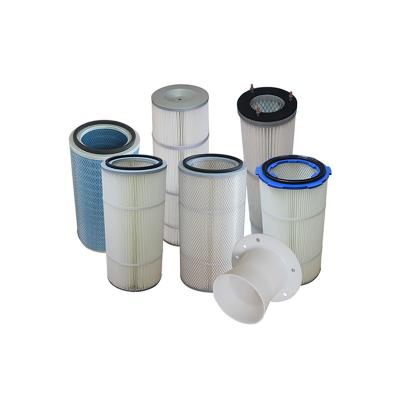 1UM Filter Grade Dust Extractor Filter Cartridge For Indoor In Construction Cartridge Filter