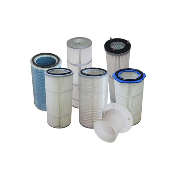 1UM Filter Grade Dust Extractor Filter Cartridge For Indoor In Construction Cartridge Filter