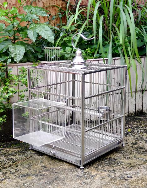 20x20cm Galvanizado Metal Aço Caixa de armadilhas para animais Caixa de armadilhas para pássaros à prova de vento